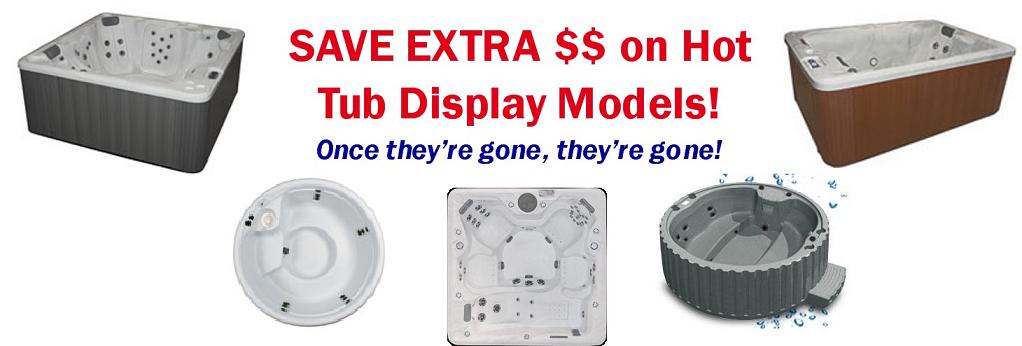 Display Hot Tubs on Sale